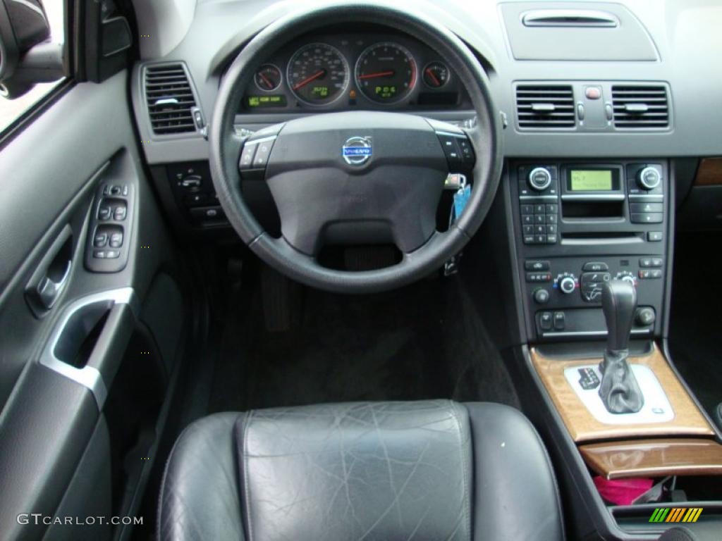 2008 Volvo XC90 3.2 AWD Off Black Dashboard Photo #39342980