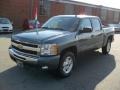 2011 Blue Granite Metallic Chevrolet Silverado 1500 LT Crew Cab 4x4  photo #1