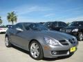 Palladium Silver Metallic 2010 Mercedes-Benz SLK 350 Roadster