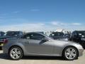 Palladium Silver Metallic 2010 Mercedes-Benz SLK 350 Roadster Exterior