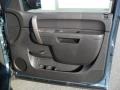 Ebony 2011 Chevrolet Silverado 1500 LT Crew Cab 4x4 Door Panel