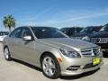 Pearl Beige Metallic 2011 Mercedes-Benz C 300 Sport Exterior