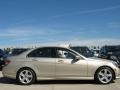 Pearl Beige Metallic 2011 Mercedes-Benz C 300 Sport Exterior