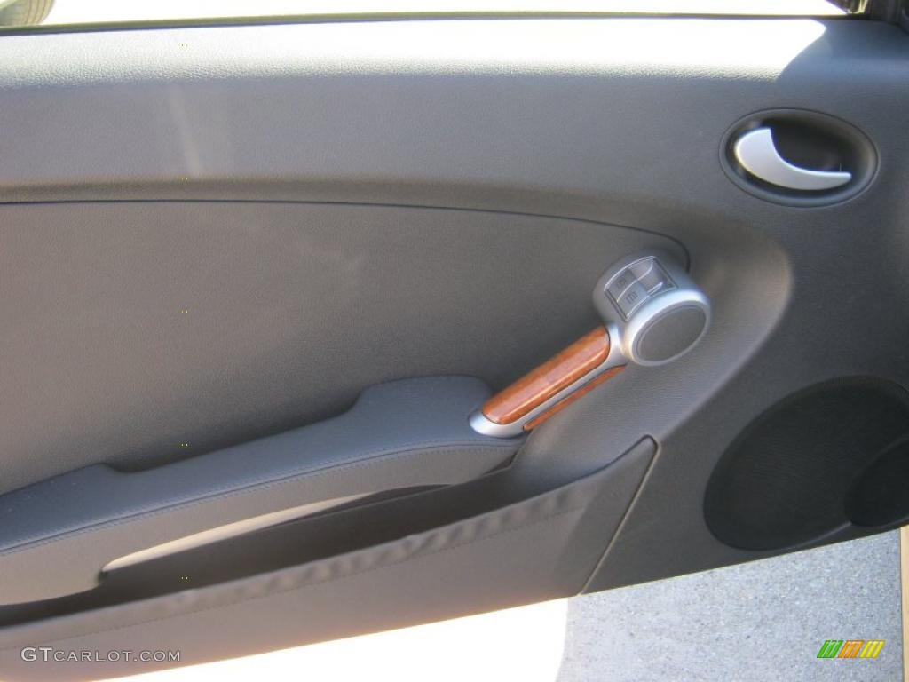 2011 Mercedes-Benz SLK 300 Roadster Black Door Panel Photo #39343892