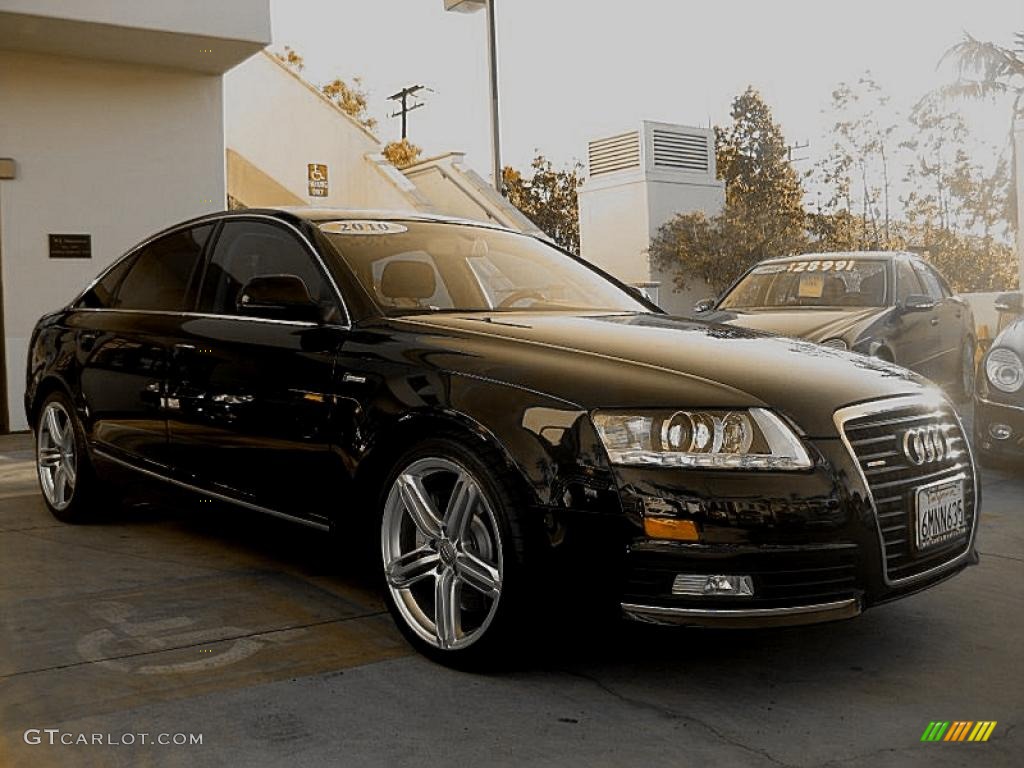 Brilliant Black 2010 Audi A6 3.0 TFSI quattro Sedan Exterior Photo #39345524