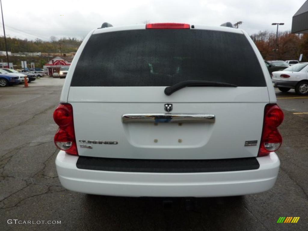 2004 Durango SLT 4x4 - Bright White / Medium Slate Gray photo #3