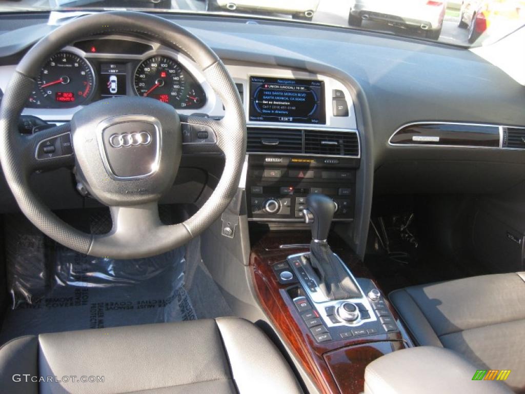 2010 Audi A6 3.0 TFSI quattro Sedan Black Dashboard Photo #39345880
