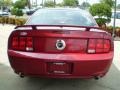 2009 Dark Candy Apple Red Ford Mustang GT Premium Coupe  photo #5