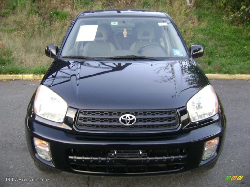2002 RAV4  - Black / Gray photo #3