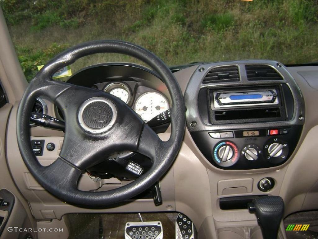2002 RAV4  - Black / Gray photo #5