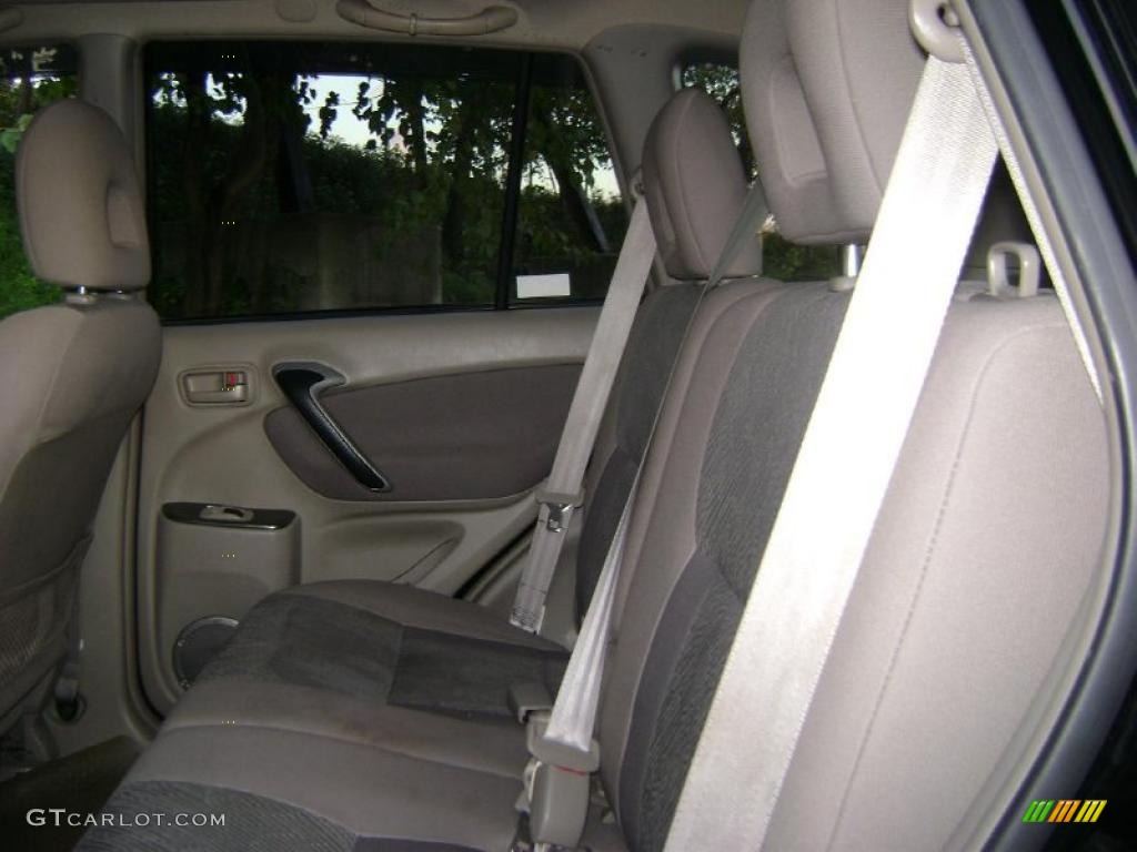 2002 RAV4  - Black / Gray photo #7