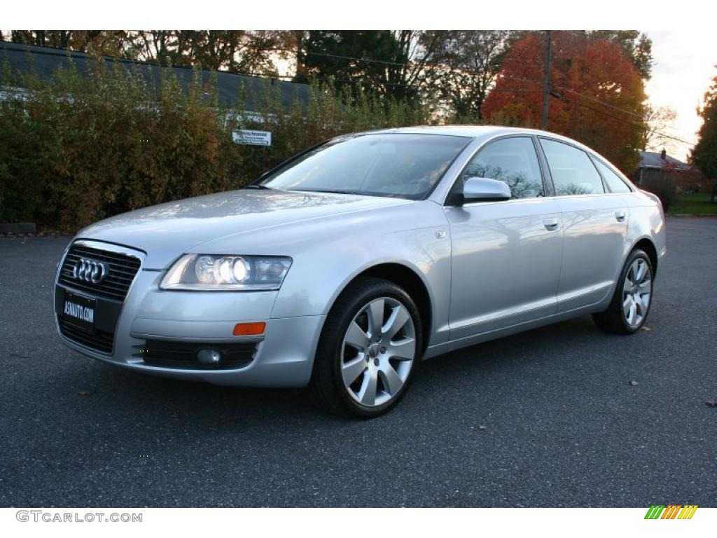 Light Silver Metallic 2006 Audi A6 3.2 quattro Sedan Exterior Photo #39348736