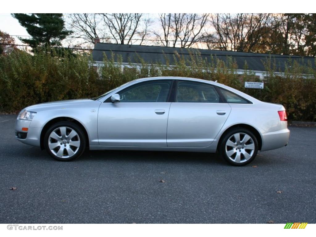 Light Silver Metallic 2006 Audi A6 3.2 quattro Sedan Exterior Photo #39348768
