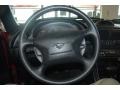 Medium Graphite 1997 Ford Mustang V6 Convertible Steering Wheel