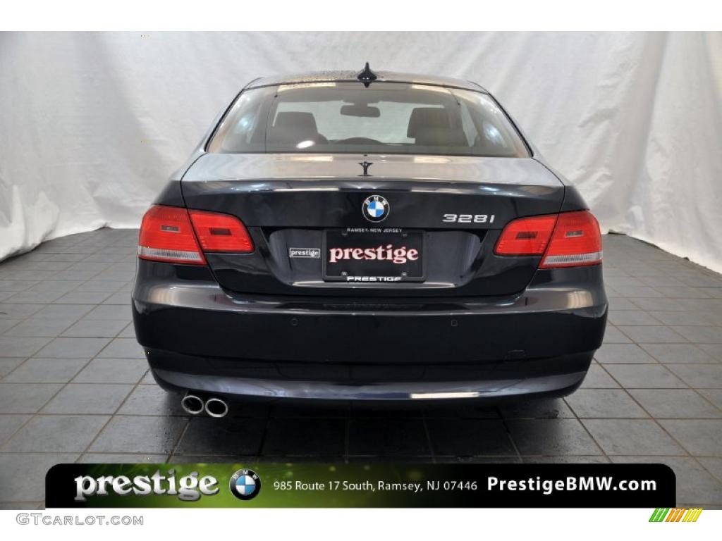 2010 3 Series 328i xDrive Coupe - Monaco Blue Metallic / Black photo #3