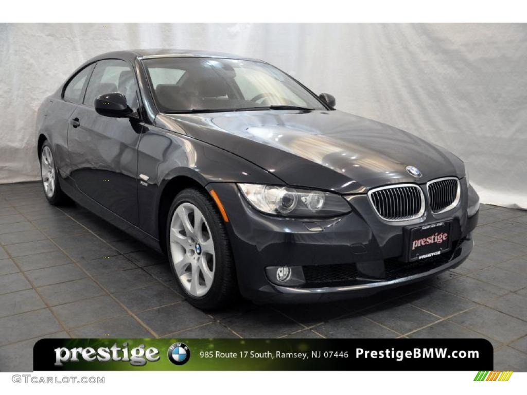 2010 3 Series 328i xDrive Coupe - Monaco Blue Metallic / Black photo #7