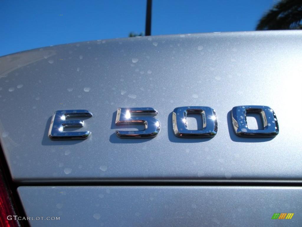 2004 E 500 Sedan - Brilliant Silver Metallic / Ash photo #9