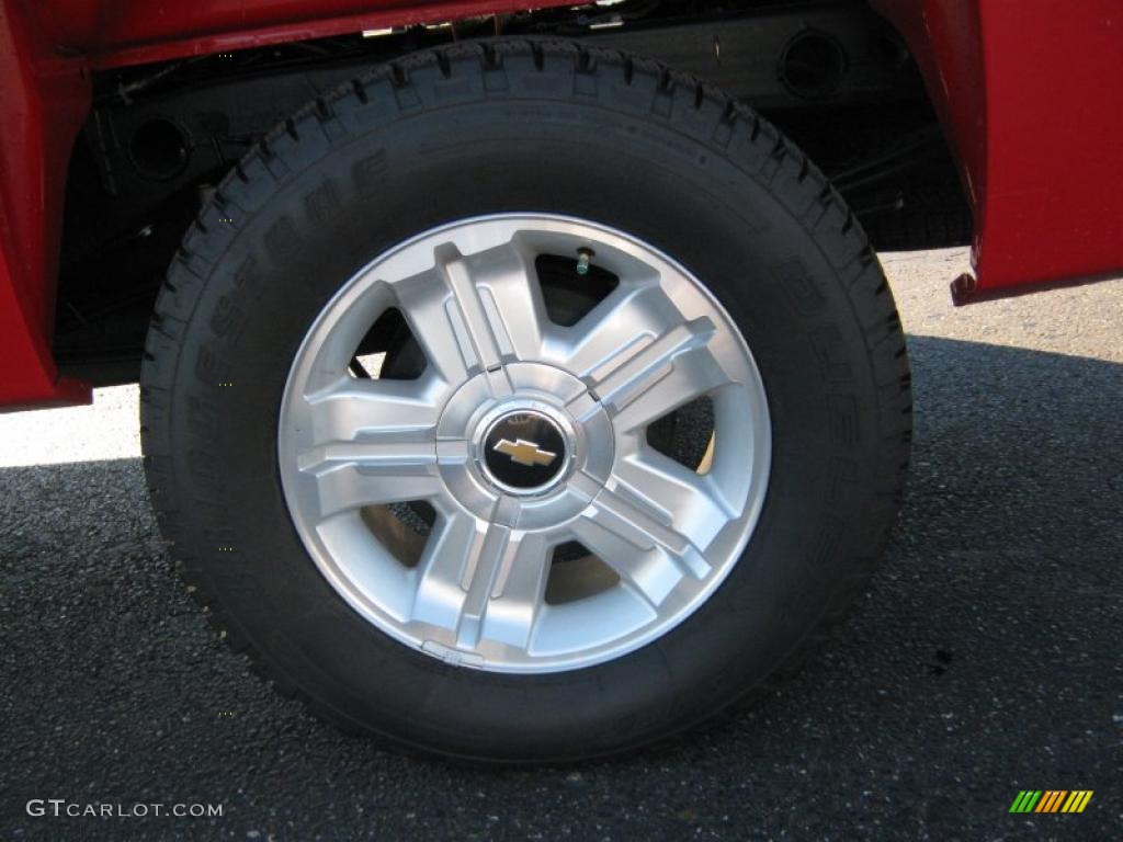 2011 Silverado 1500 LT Crew Cab 4x4 - Victory Red / Light Cashmere/Ebony photo #22