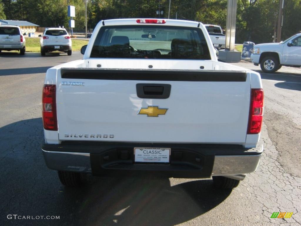 2011 Silverado 1500 Extended Cab - Summit White / Dark Titanium photo #4