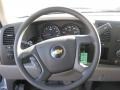 Dark Titanium Steering Wheel Photo for 2011 Chevrolet Silverado 1500 #39353431
