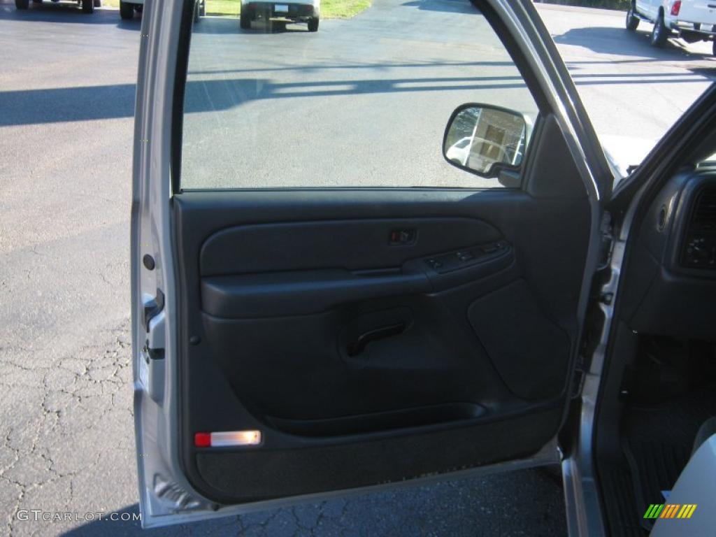 2005 Silverado 1500 LS Extended Cab - Silver Birch Metallic / Dark Charcoal photo #15