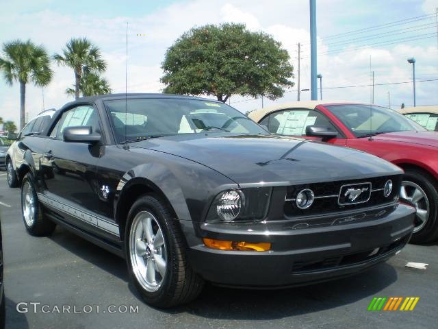 2009 Mustang V6 Convertible - Alloy Metallic / Light Graphite photo #1