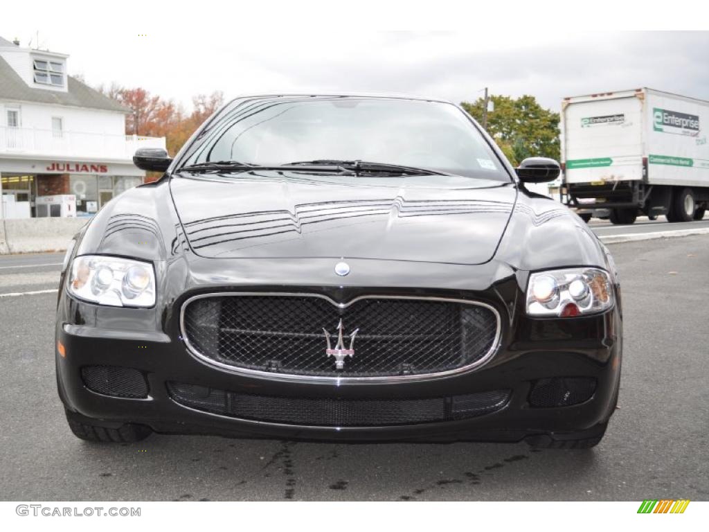 Nero Carbonio (Black Metallic) 2007 Maserati Quattroporte Sport GT DuoSelect Exterior Photo #39356252