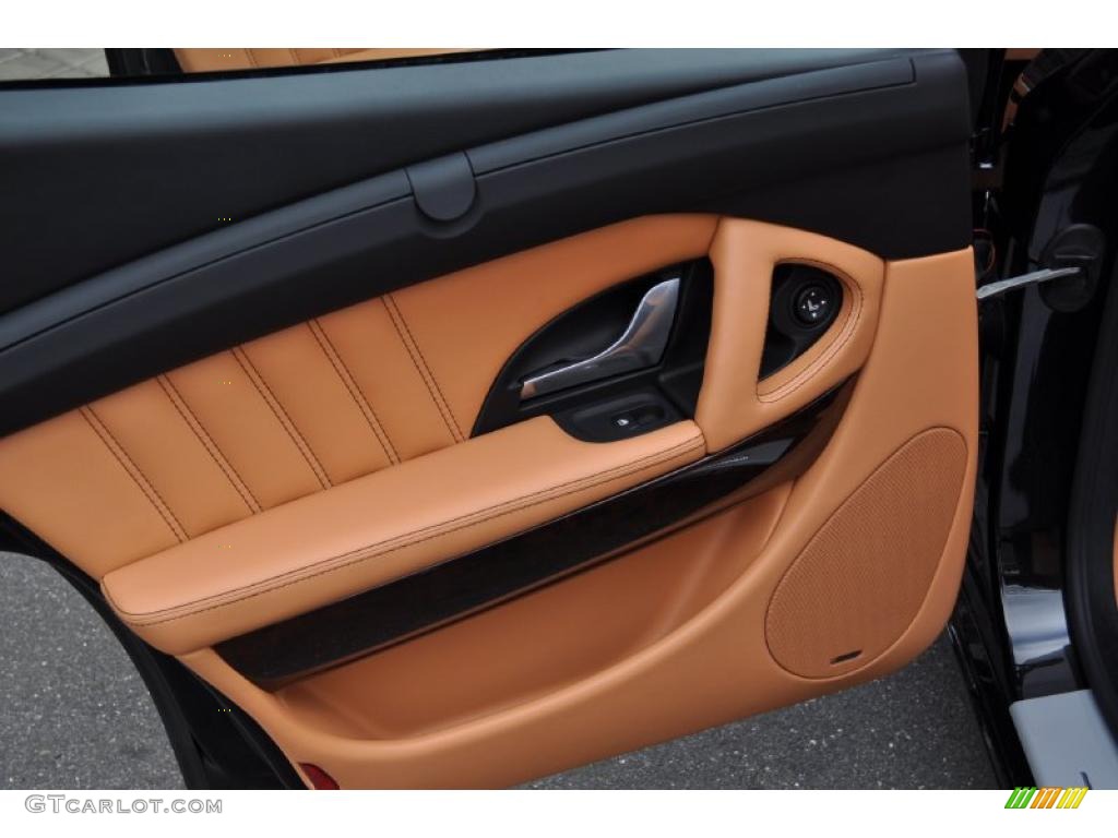 2007 Maserati Quattroporte Sport GT DuoSelect Cuoio Door Panel Photo #39356452
