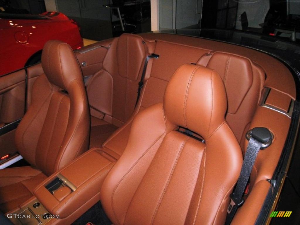 Chestnut Tan Interior 2011 Aston Martin DB9 Volante Photo #39356496