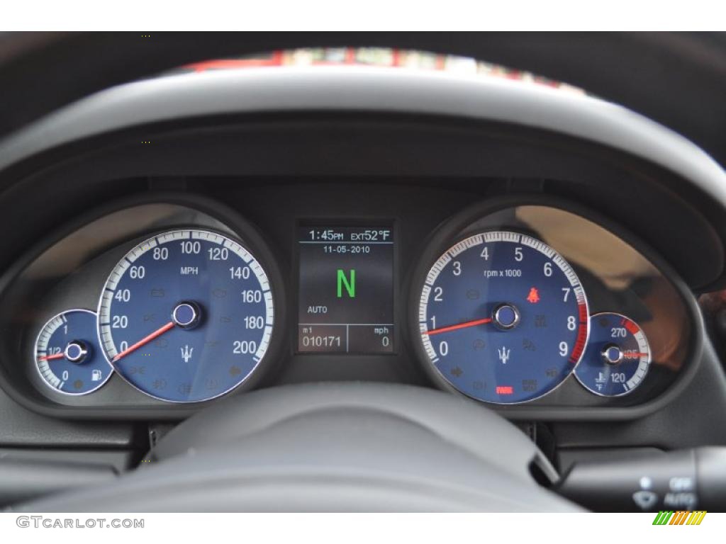 2007 Maserati Quattroporte Sport GT DuoSelect Gauges Photo #39356636