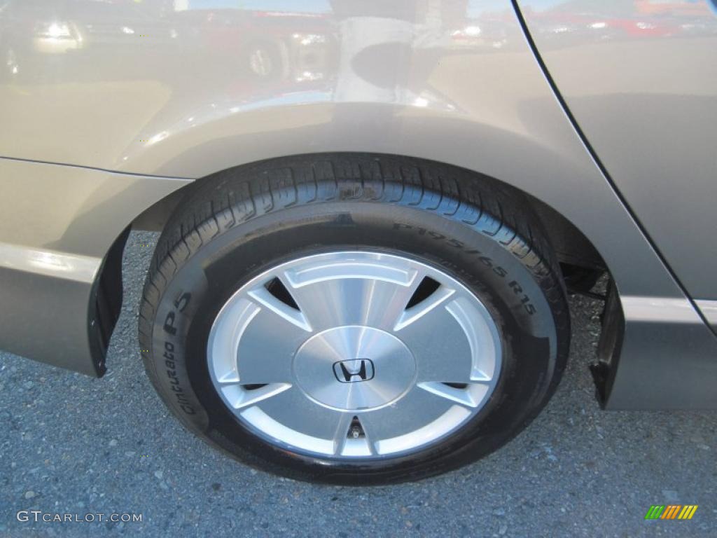 2008 Honda Civic Hybrid Sedan Wheel Photo #39357052