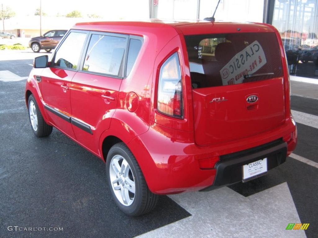 Molten Red 2011 Kia Soul + Exterior Photo #39357916