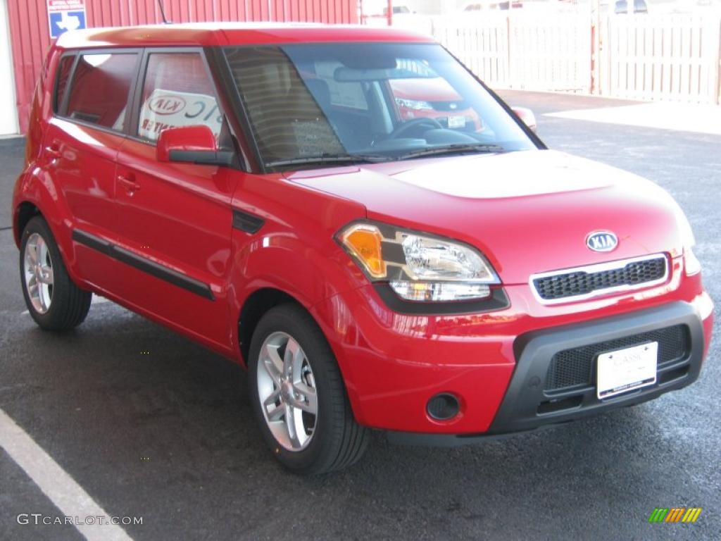 Molten Red 2011 Kia Soul + Exterior Photo #39357988