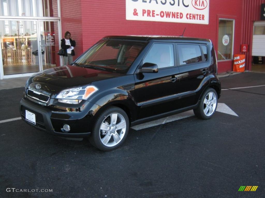 Shadow Black 2011 Kia Soul Sport Exterior Photo #39358308