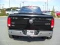 2011 Brilliant Black Crystal Pearl Dodge Ram 3500 HD Laramie Crew Cab 4x4 Dually  photo #3