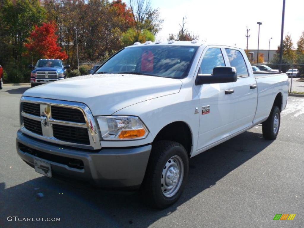 2011 Ram 2500 HD ST Crew Cab 4x4 - Bright White / Dark Slate/Medium Graystone photo #1