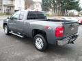 2011 Steel Green Metallic Chevrolet Silverado 1500 LT Extended Cab 4x4  photo #4