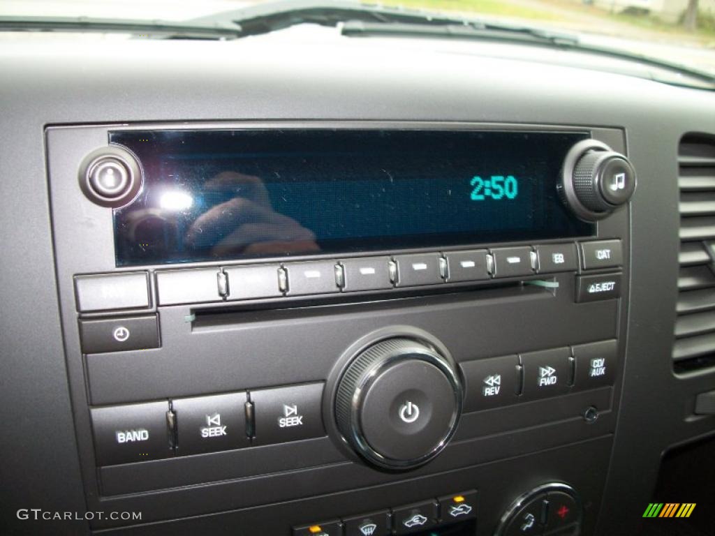 2011 Silverado 1500 LT Extended Cab 4x4 - Steel Green Metallic / Ebony photo #37