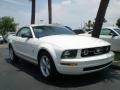 2009 Performance White Ford Mustang V6 Convertible  photo #1
