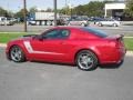 2008 Dark Candy Apple Red Ford Mustang Roush 427R Coupe  photo #2