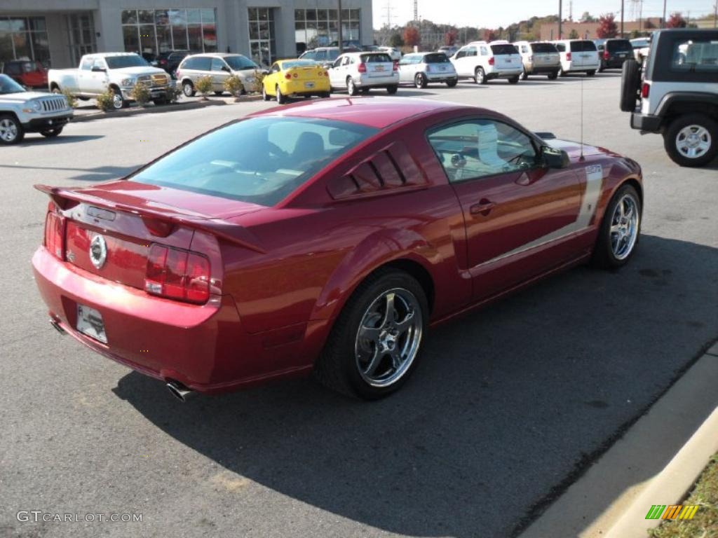 2008 Mustang Roush 427R Coupe - Dark Candy Apple Red / Charcoal Black/Dove photo #4