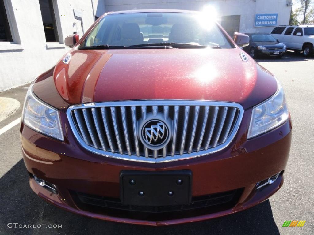 Red Jewel Tintcoat 2010 Buick LaCrosse CXL Exterior Photo #39361272