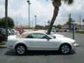 2009 Performance White Ford Mustang V6 Convertible  photo #2