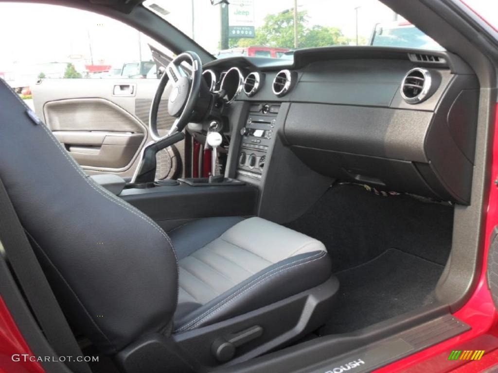 2008 Ford Mustang Roush 427R Coupe Charcoal Black/Dove Dashboard Photo #39361360