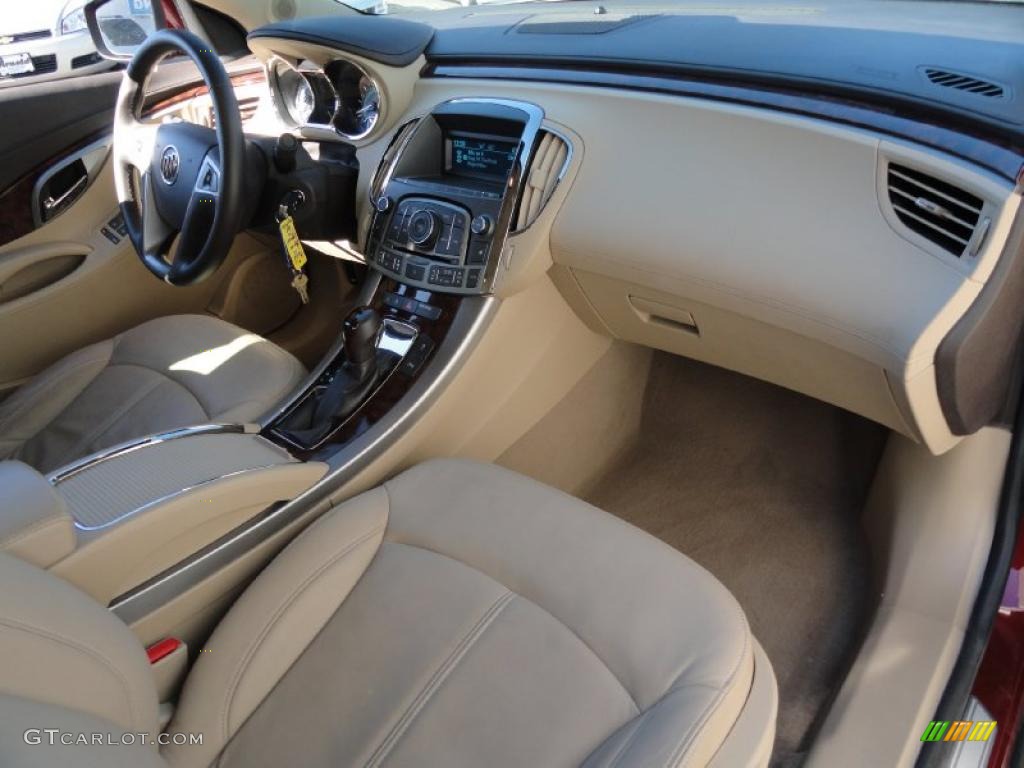 2010 Buick LaCrosse CXL Cocoa/Light Cashmere Dashboard Photo #39361464