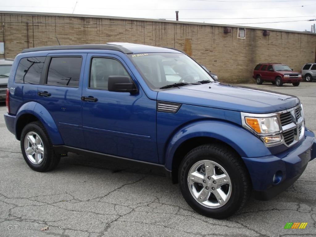 Deep Water Blue Pearl Dodge Nitro