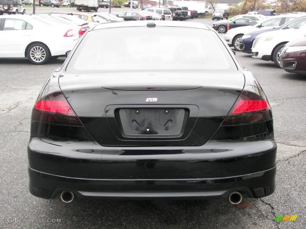 2007 Accord EX V6 Coupe - Nighthawk Black Pearl / Black photo #20