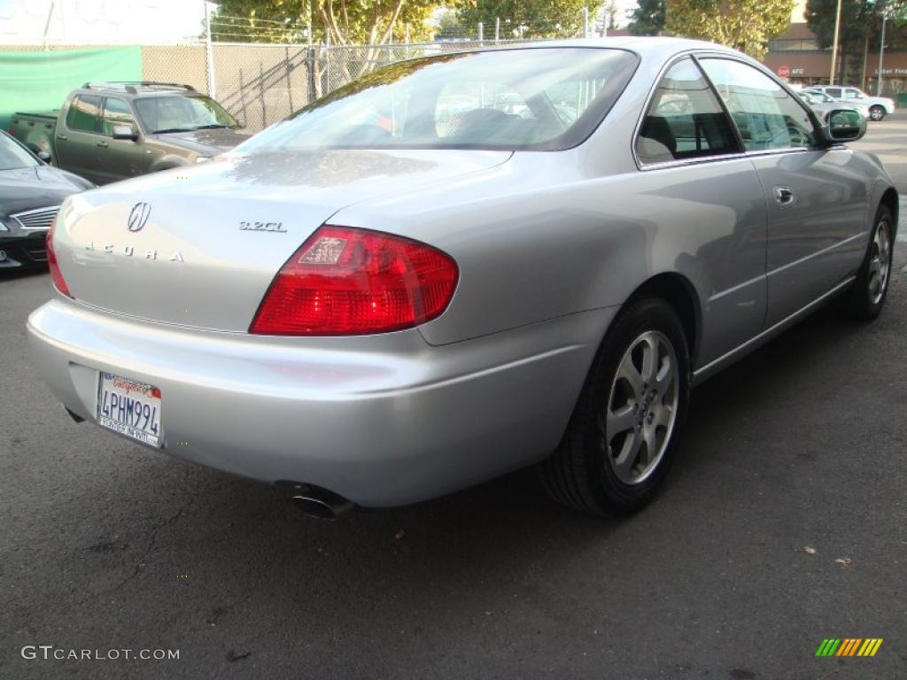 Satin Silver Metallic 2001 Acura CL 3.2 Exterior Photo #39362296