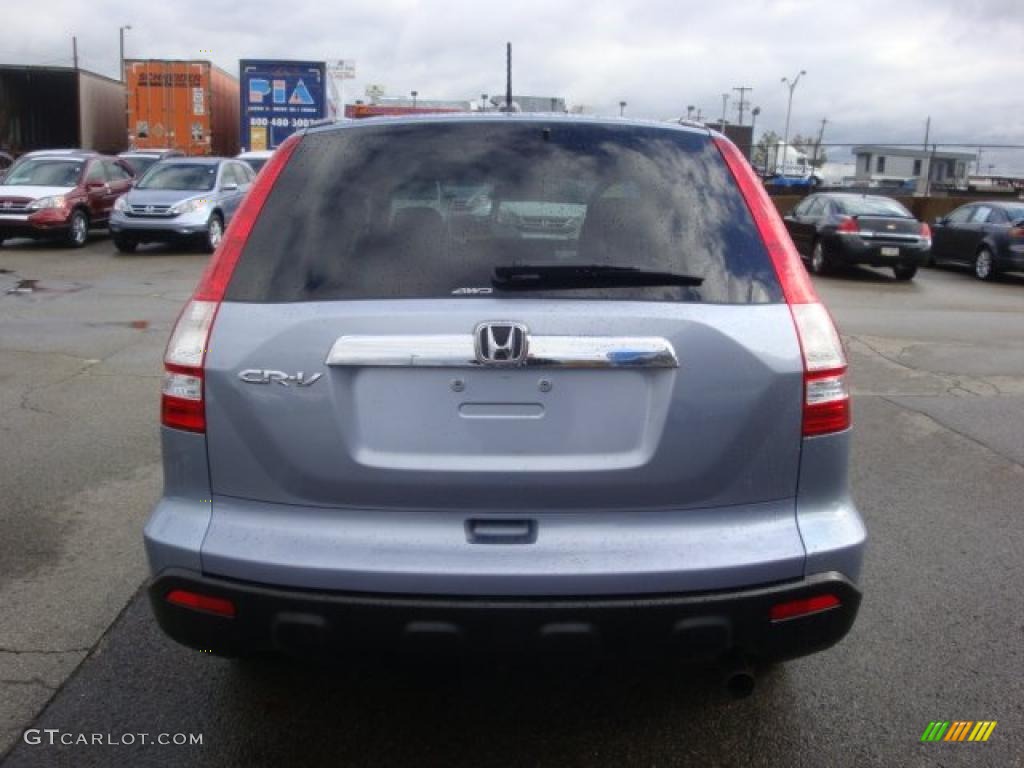 2009 CR-V EX-L 4WD - Glacier Blue Metallic / Gray photo #3