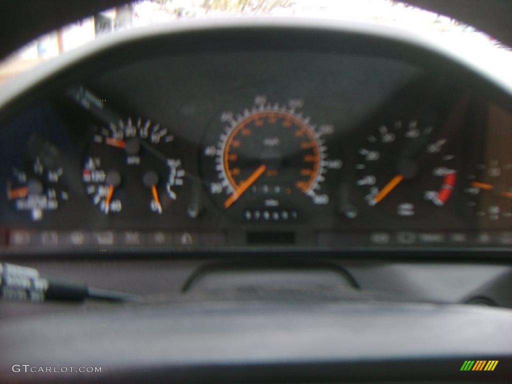 1990 SL Class 500 SL Roadster - Signal Red / Palomino photo #15
